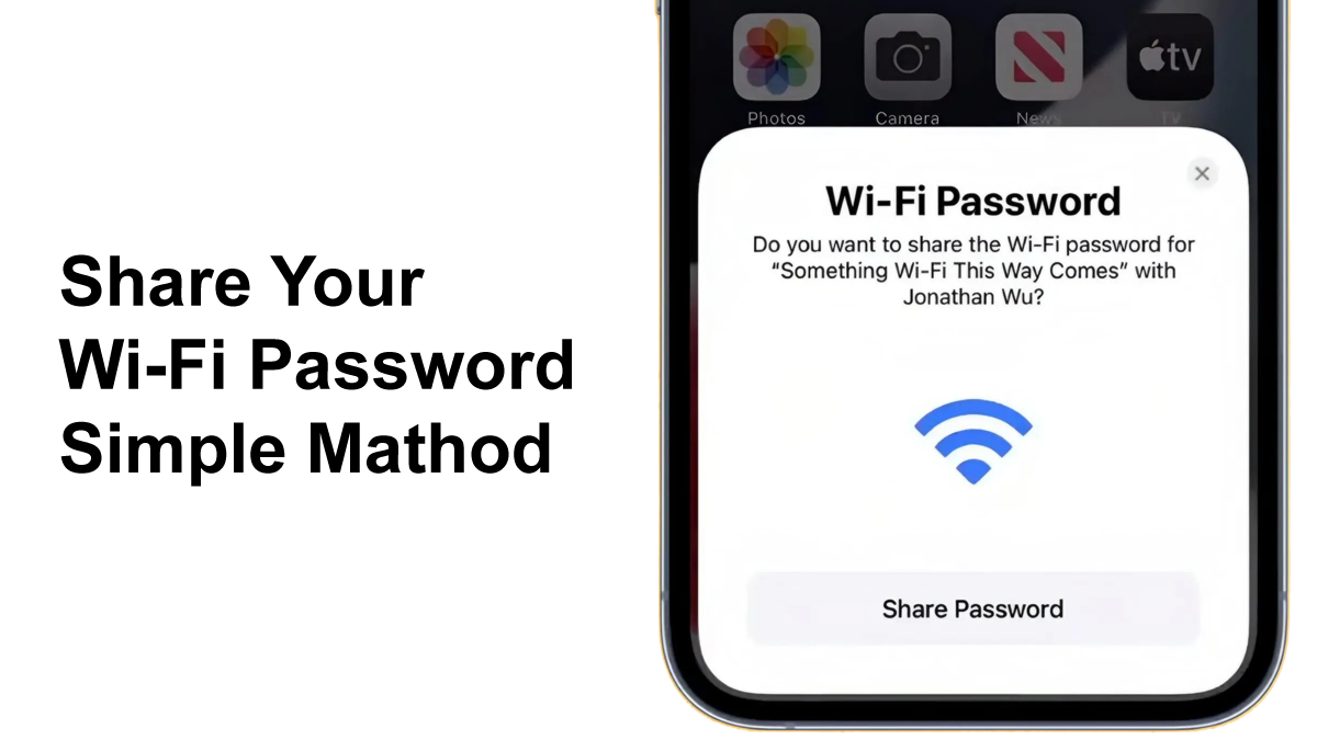 How to Share Wifi Password​