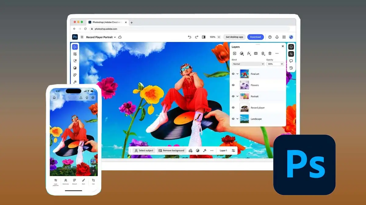 Adobe Photoshop Android Launch