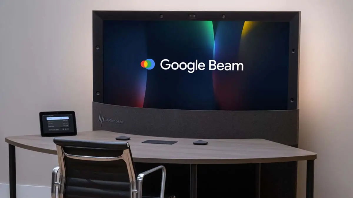 HP Google Beam 3d Video Call Setup
