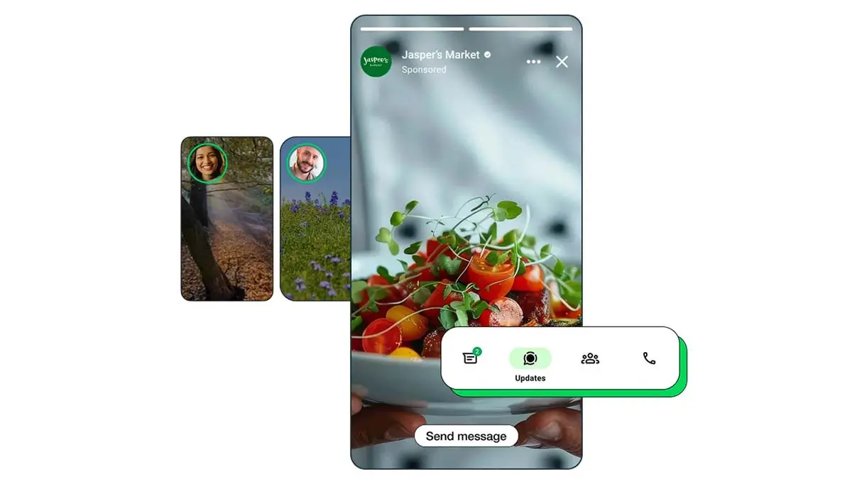Whatsapp Updates Tab Ads Rollout 2025